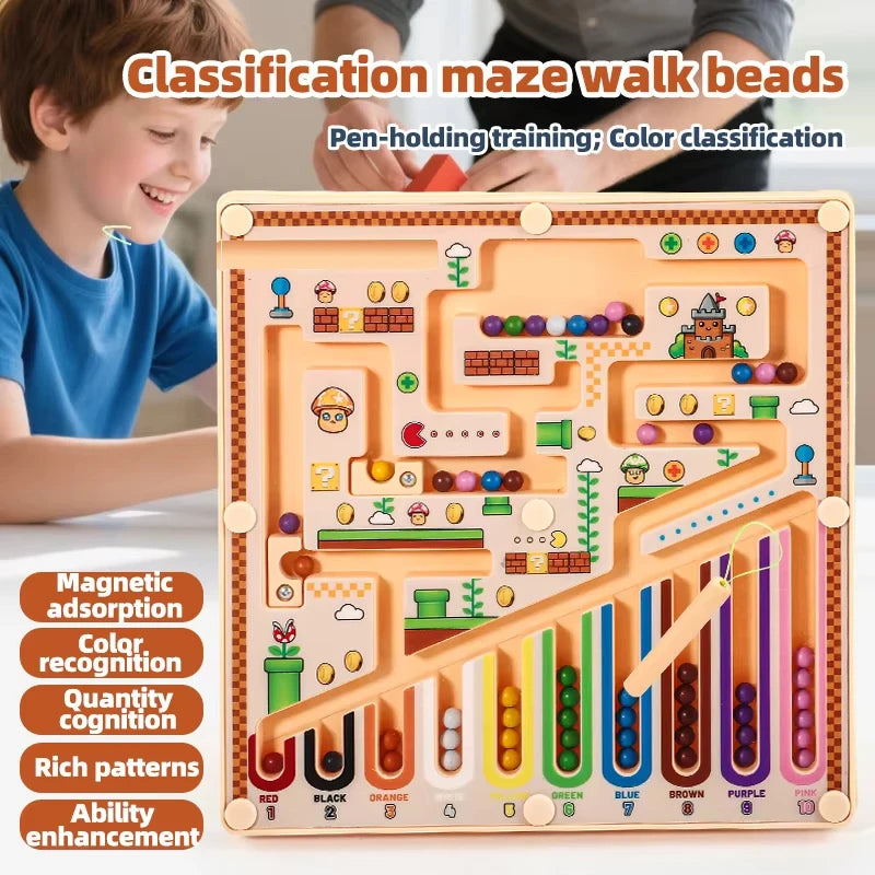 Kids Magnetic Maze Board
