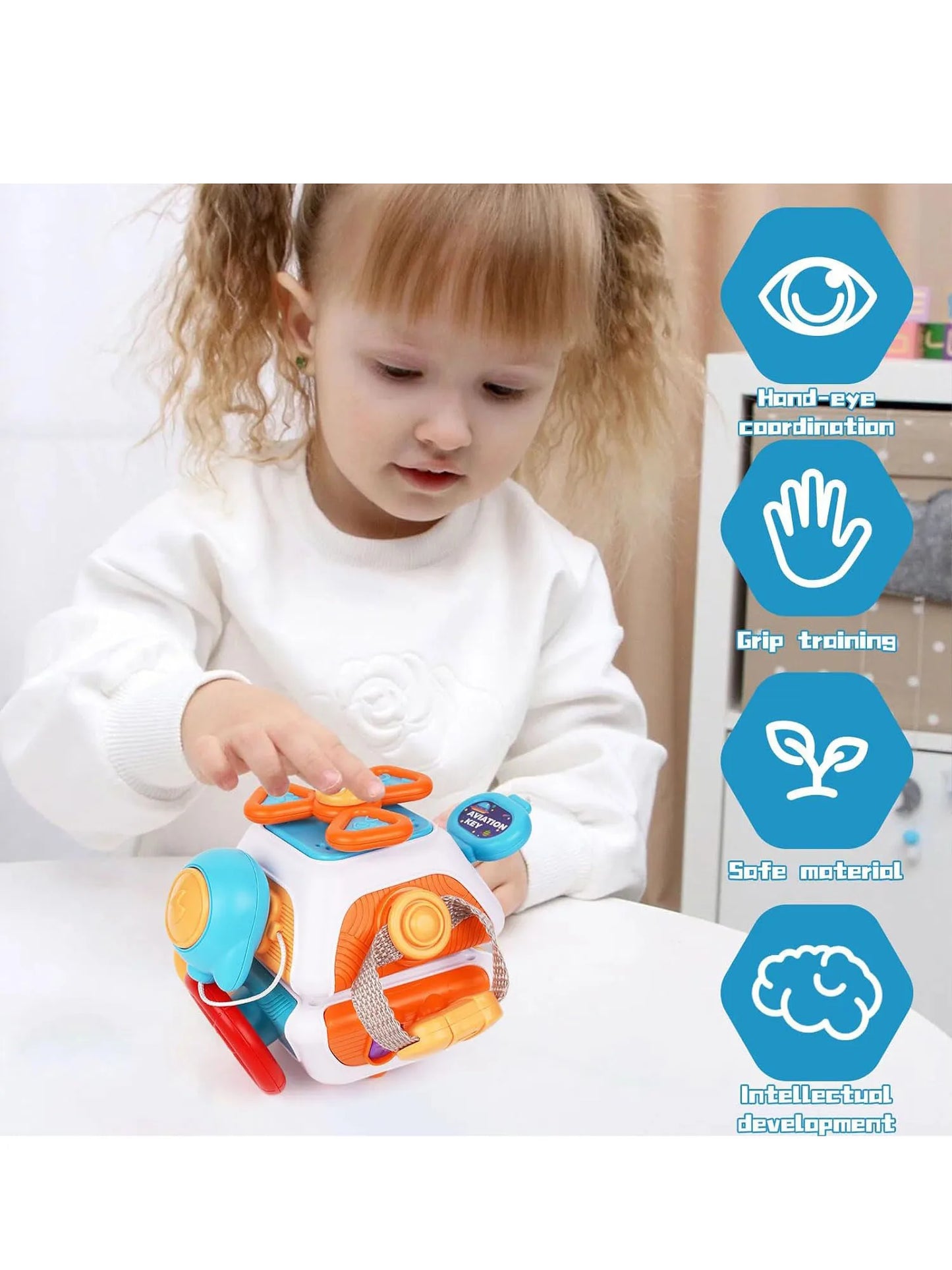 Montessori Lock Box Busy Board