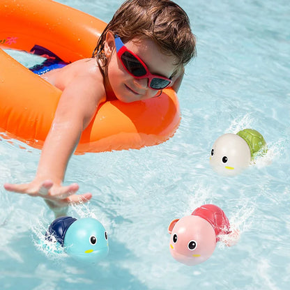 Wind-Up Turtle Whale Bath Toy