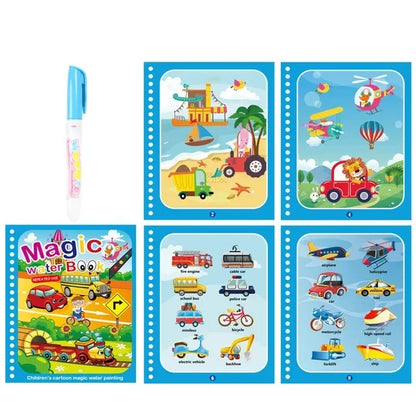 Magic Water Coloring Book